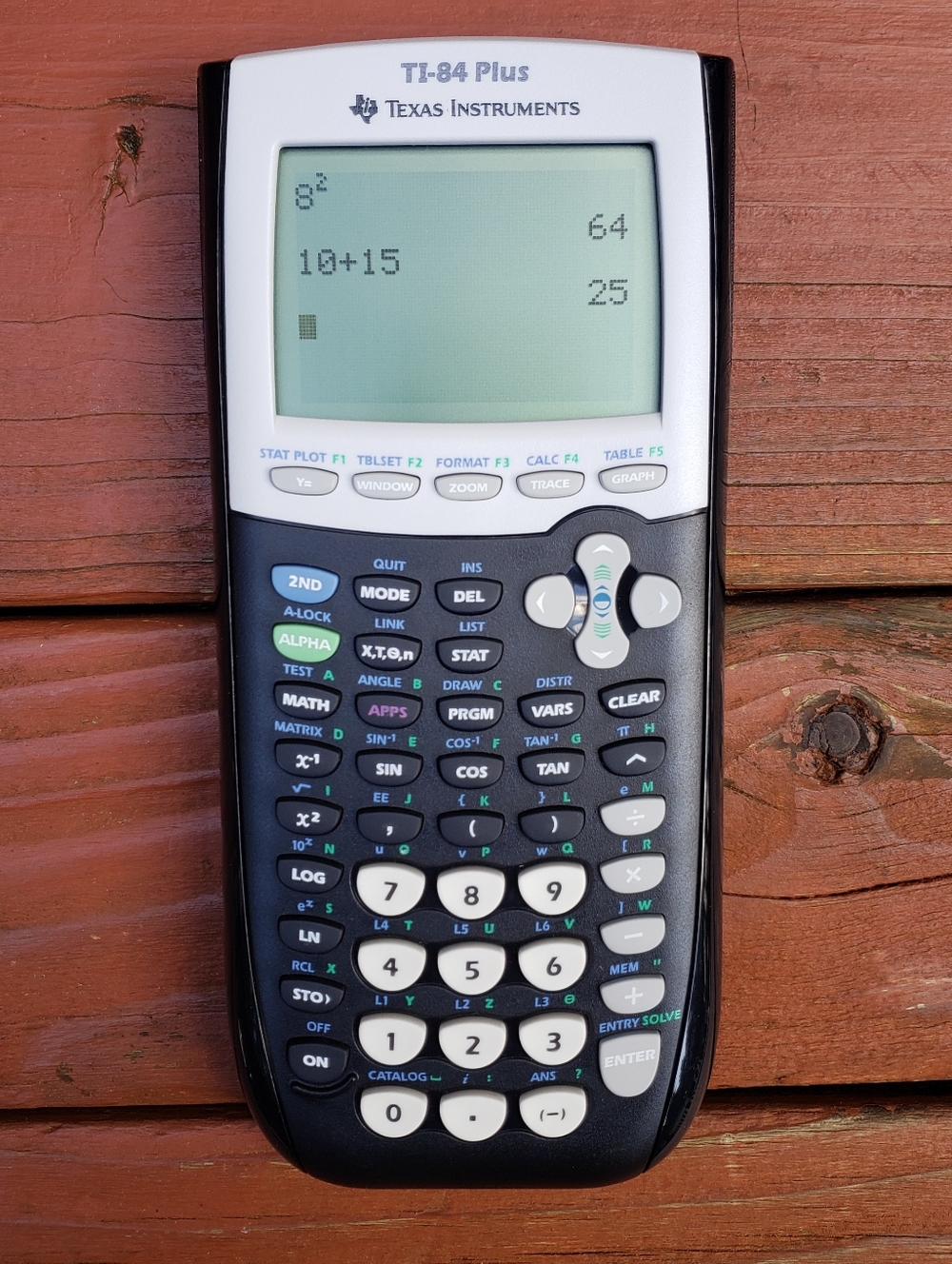 TI-84 Plus Graphing Calculator - Tested & Works - Texas Instruments